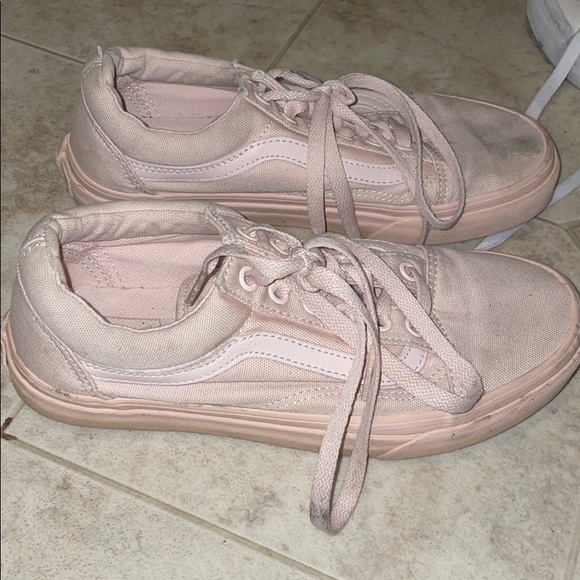 vans peach pink